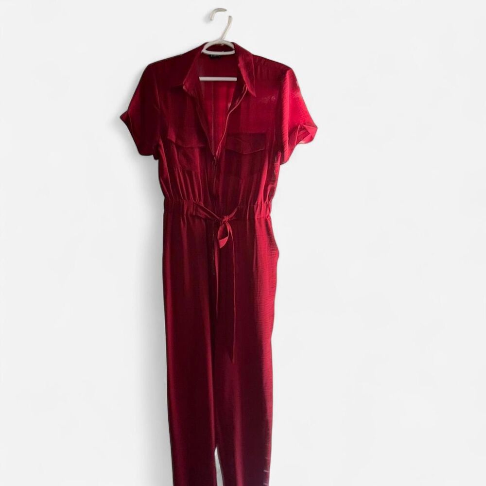 Eilly-bazar Women's M Red Jumpsuit